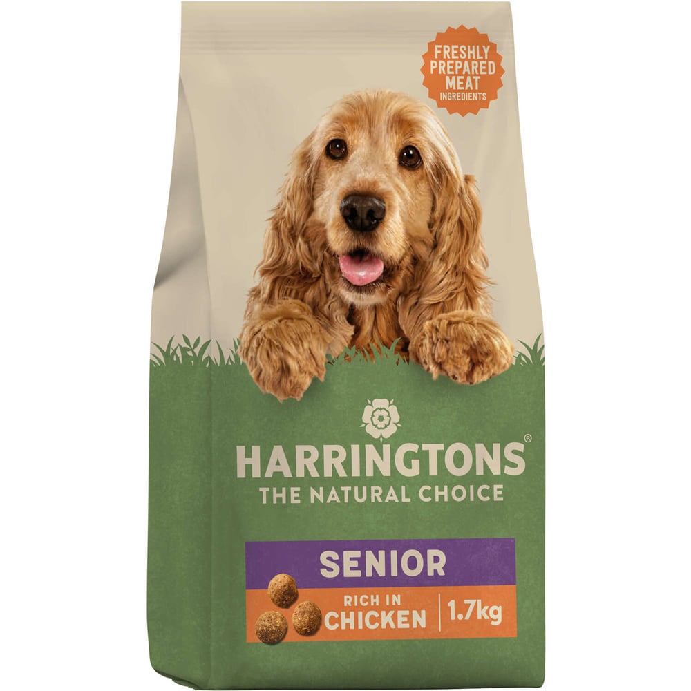 Harringtons Chicken and Rice Dry Complete Senior Dog Food 1.7kg