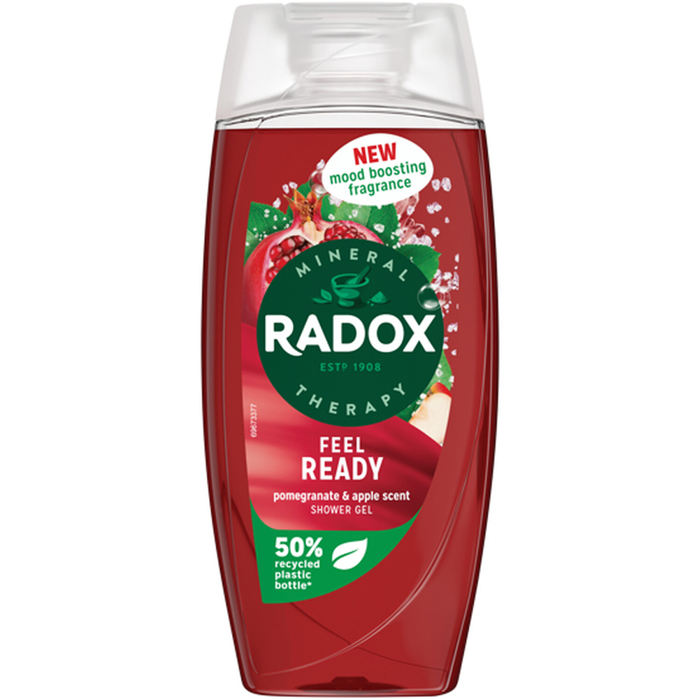 Radox Mineral Therapy Feel Ready Pomegranate and Apple Shower Gel 225ml