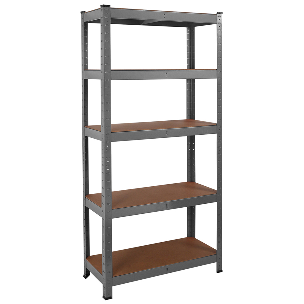 House of Home 5-Tier Grey Heavy Duty Shelf