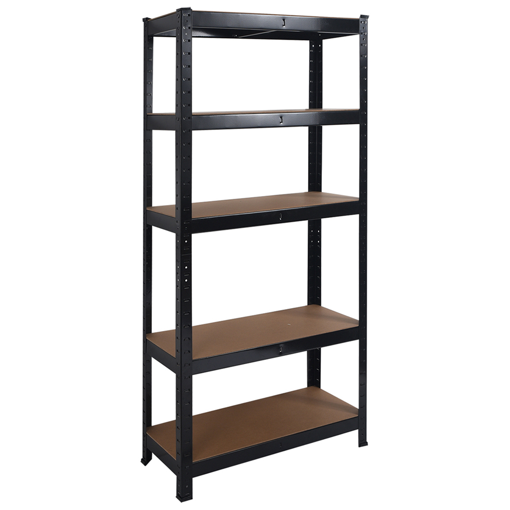 House of Home 5-Tier Black Heavy Duty Shelf