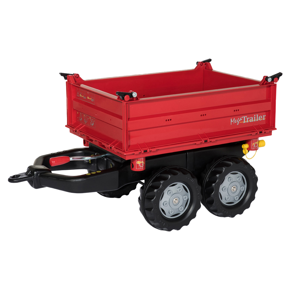 rolly toys - Ride On Trailer - Red - Extra Large