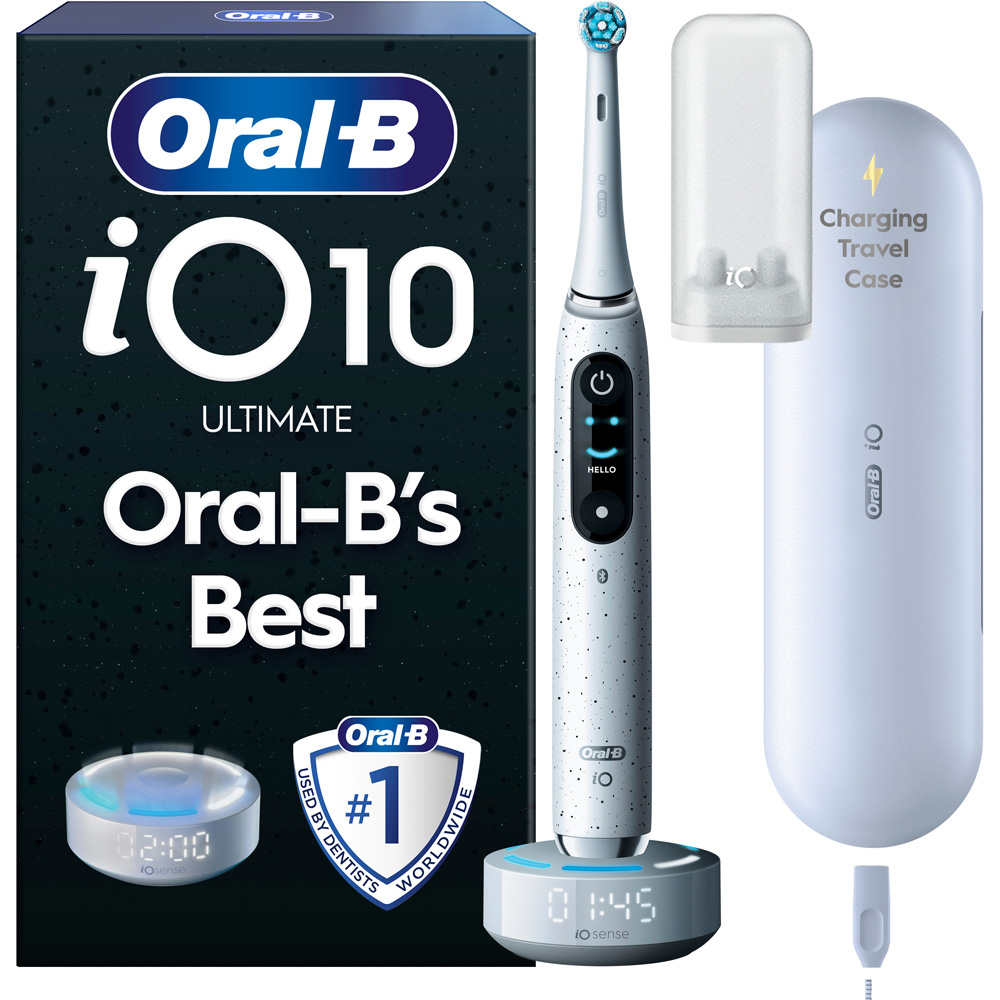 Oral-B iO Series 10 Stardust White Rechargeable Toothbrush