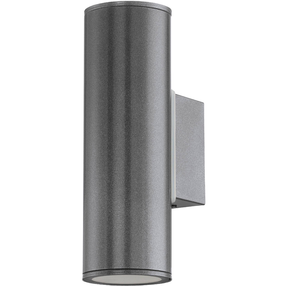 EGLO Riga 2 Light Brown LED Up and Down Exterior Light
