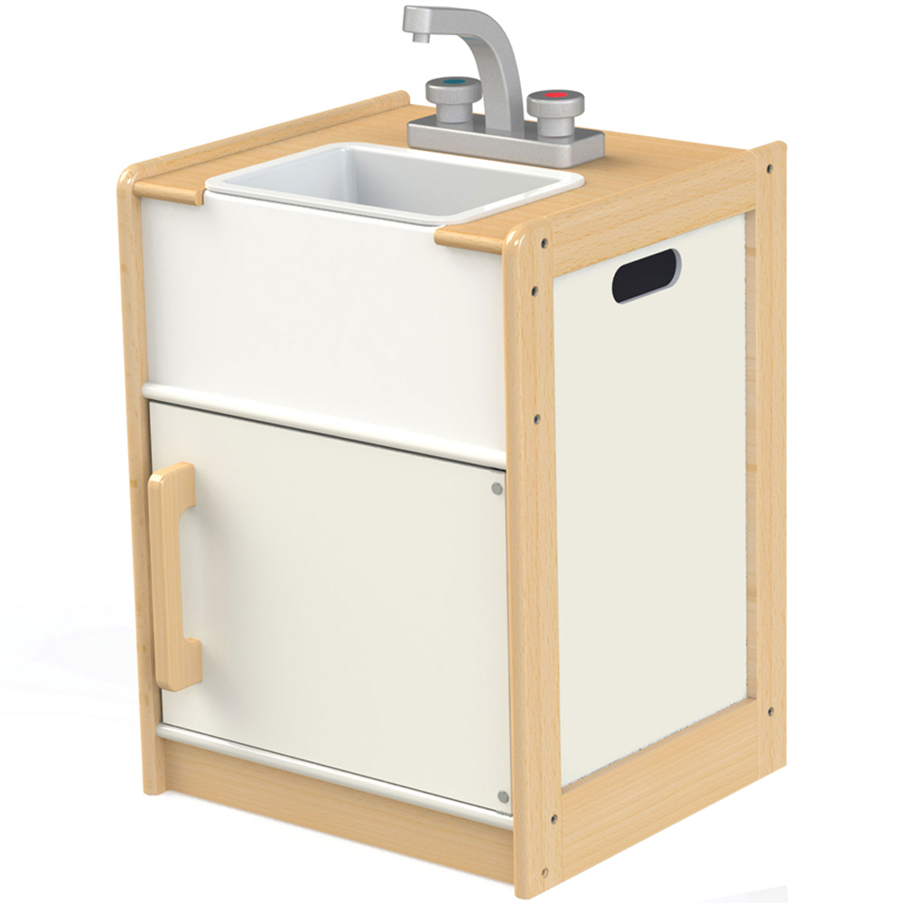 Tidlo Toys - Toy Sink - Wooden - White