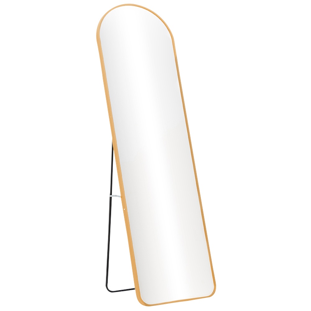 Living and Home Gold Frame Full Length Standing Mirror 40 x 150cm