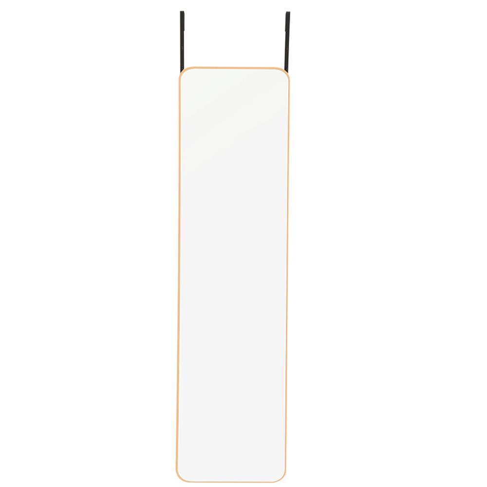 Living and Home Gold Frame Full Length Door Mirror 28 x 118cm