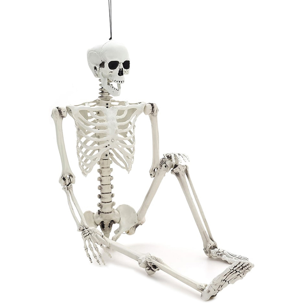 Living and Home Halloween Poseable Human Skeleton 170cm