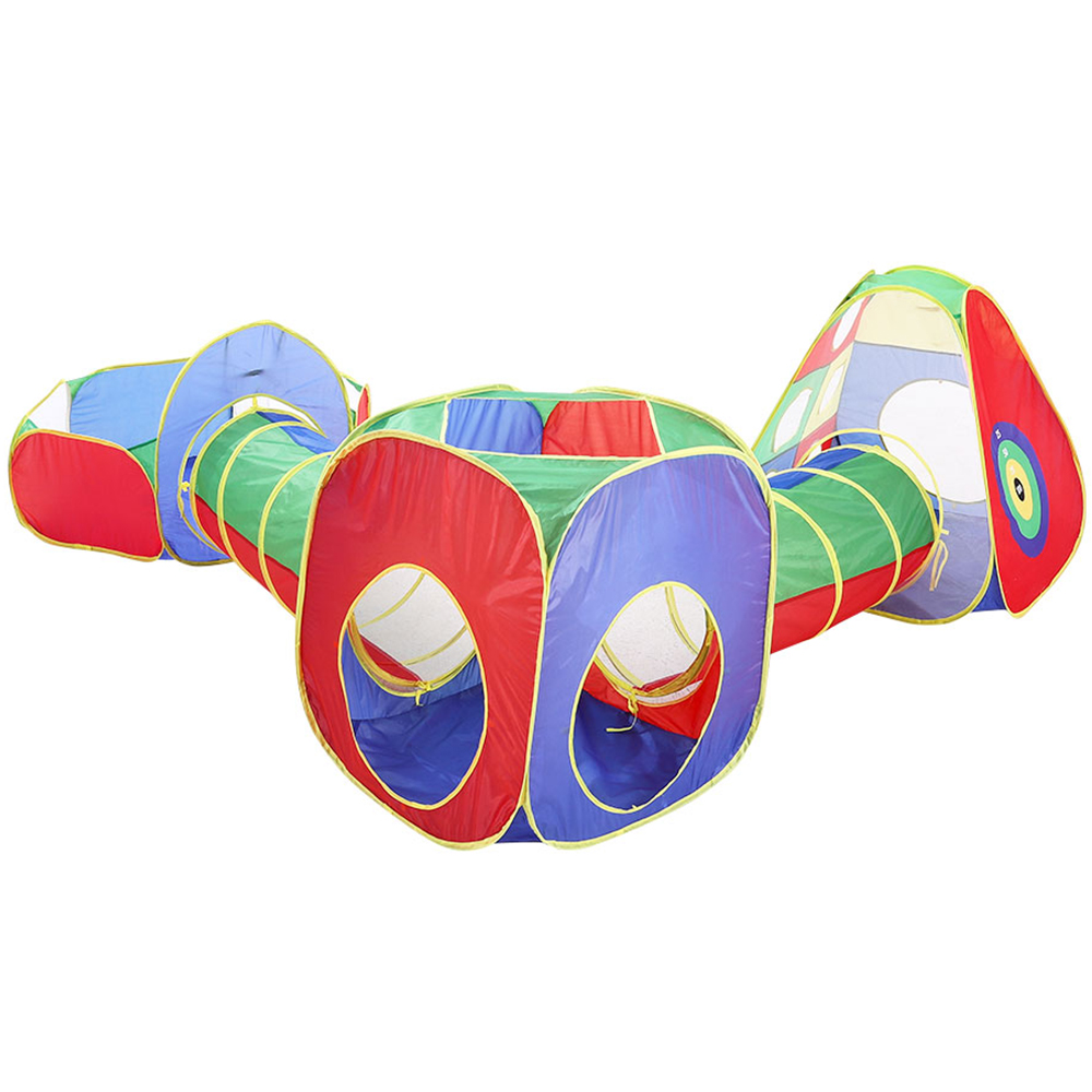 Living and Home 5 in 1 Kids Pop Up Play Tent Set