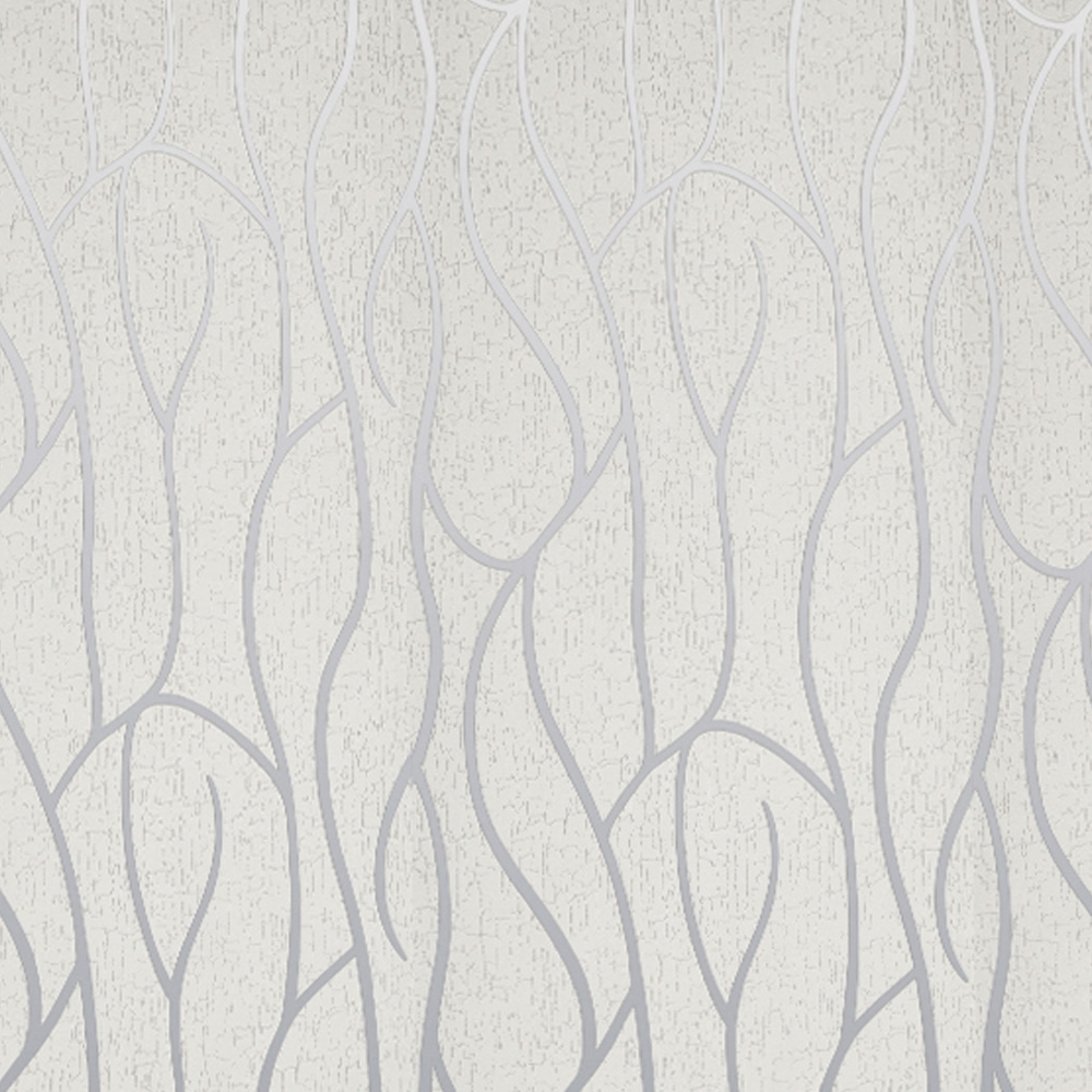 Living and Home Beige 3D Relievo Non-pasted Wave Vinyl Wallpaper