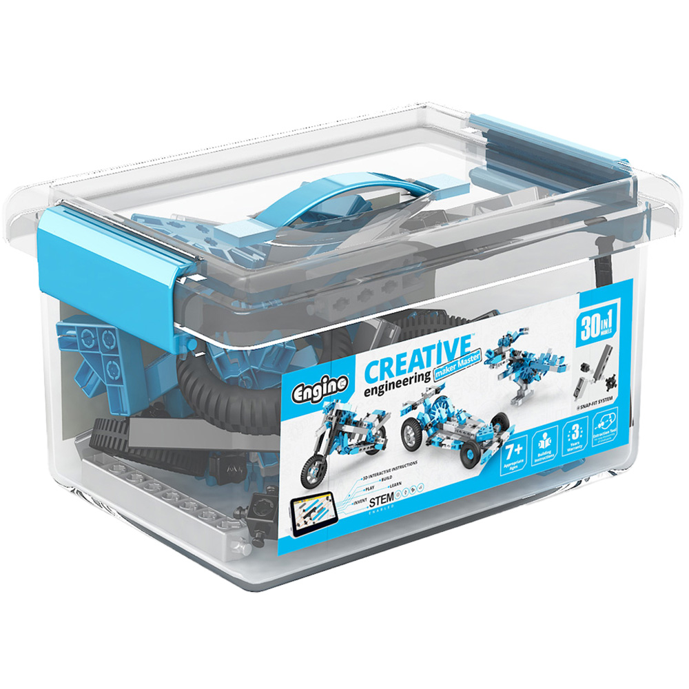 Engino Toys Multi Engino Creative Engineering 30 In 1 Maker Master Set 30In