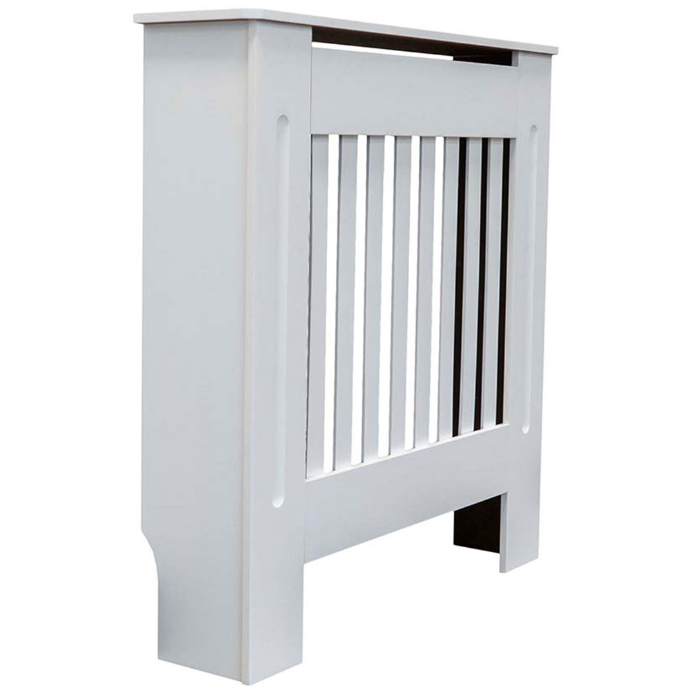 Jack Stonehouse Matt White Vertical Line Radiator Cover Small