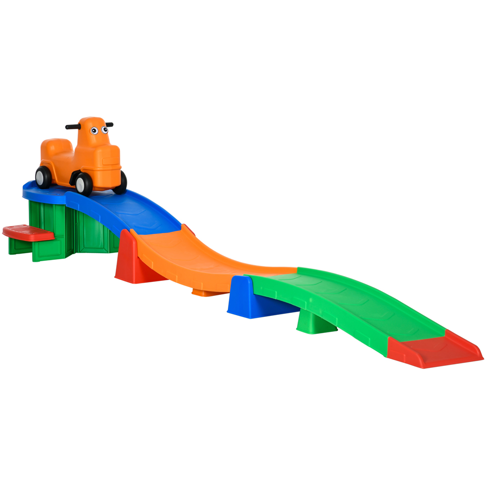 Tommy Toys Toddler Up and Down Roller Coaster Ride On Toy Multicolour