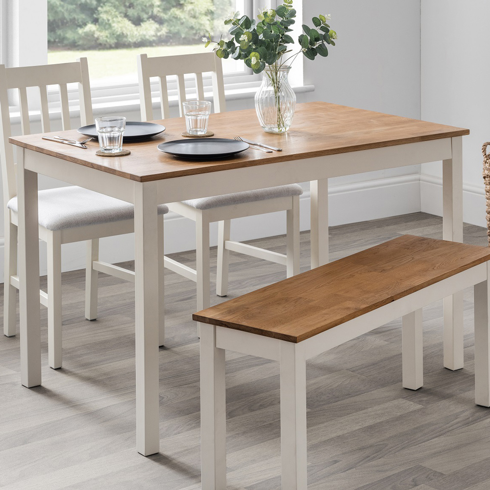 Julian Bowen Coxmoor Rectangular Dining Table Oak 4 Seater