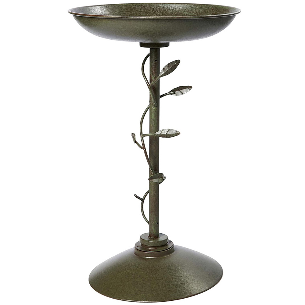 Peckish Secret Garden Metal Wild Bird Bath