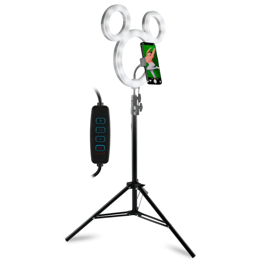 Disney Mickey Mouse Ring Light Studio Vlogging Accessory Kit