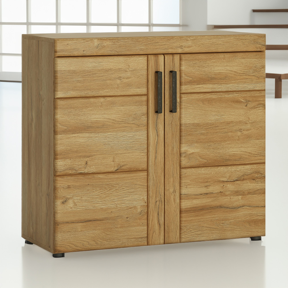 Furniture To Go Florence Cortina 2 Doors Grandson Oak Cabinet - Brown Size 40