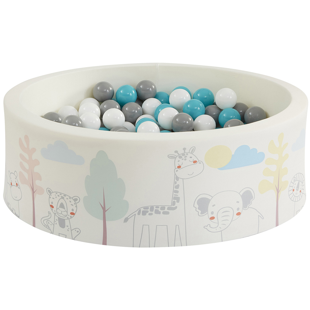 Liberty House Toys Jungle Ball Pit - White - Infant Soft Play Accessory