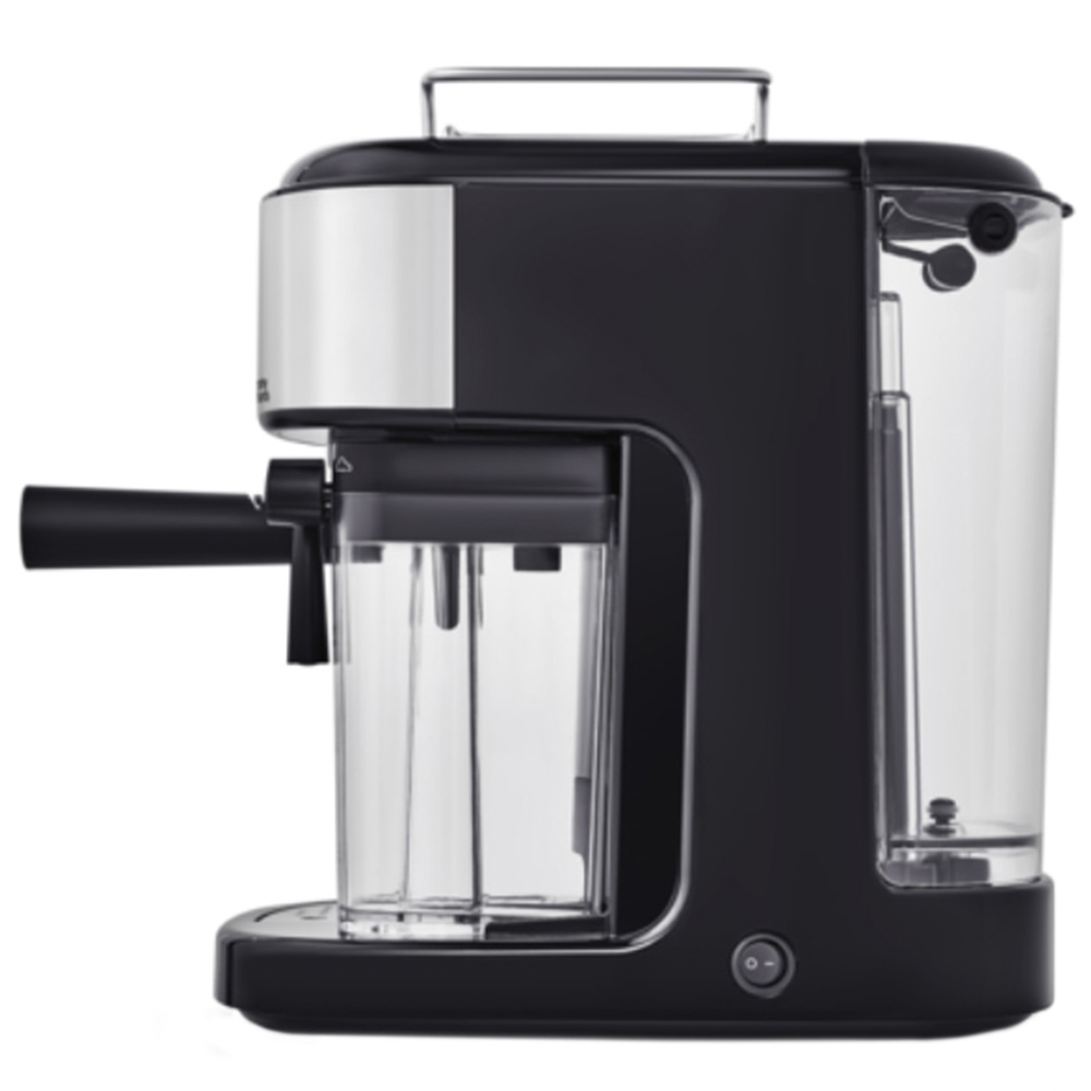 Morphy Richards Silver 172023 Traditional Pump Espresso With Integrated Milk Frother 500Ml