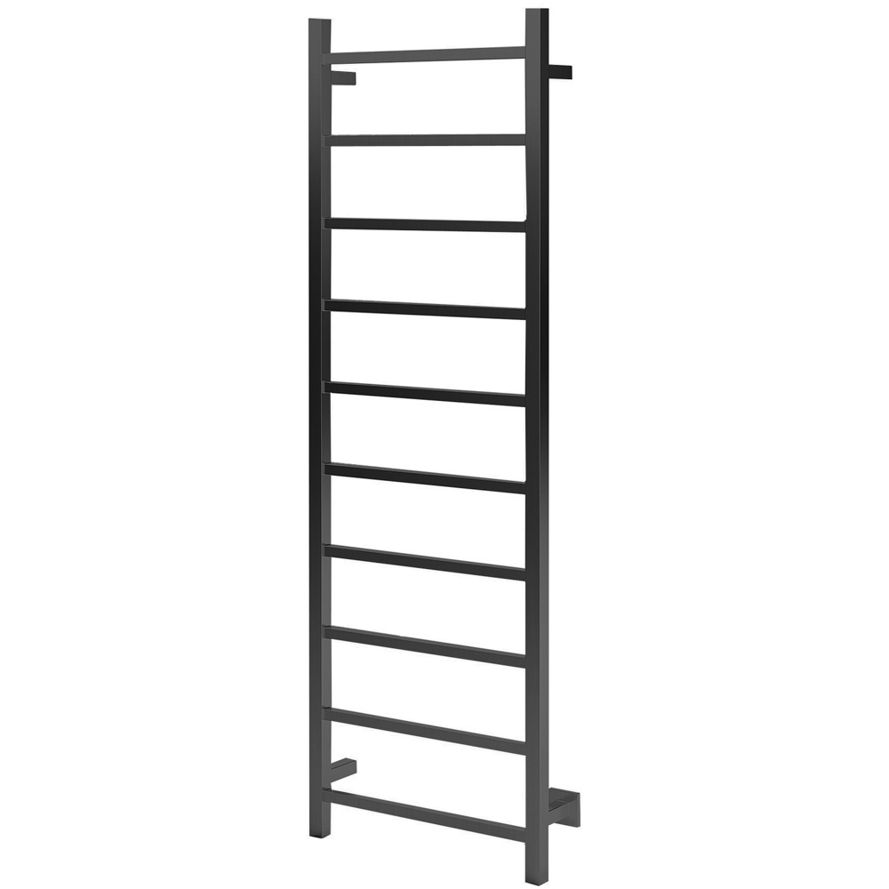 Towelrads Diva Polished Black Chrome Towel Radiator 1200 x 500mm 429W