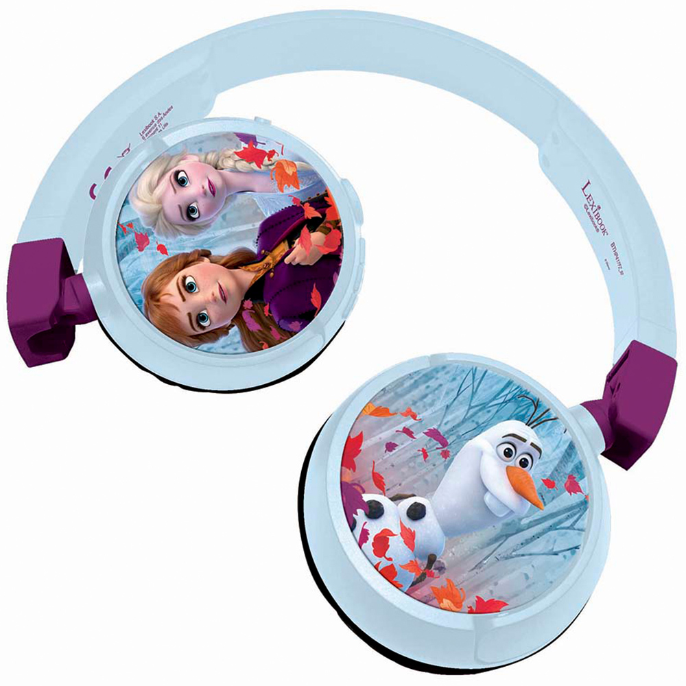 Lexibook Disney Frozen II Bluetooth and Wired Foldable Headphones