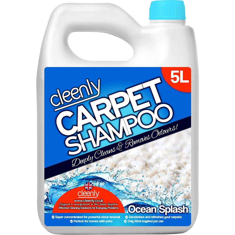 Cleenly Carpet Shampoo 5L - Ocean Splash - Large