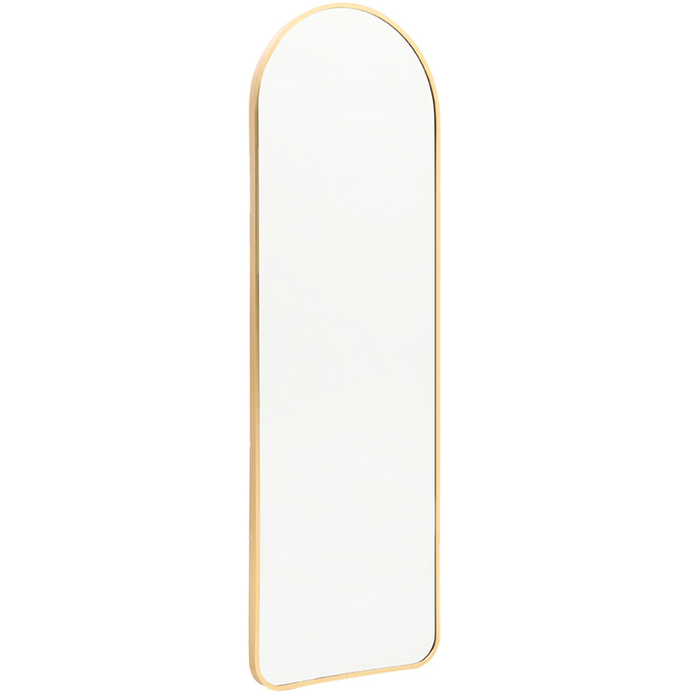 Living and Home Gold Arched Full Length Mirror 40 x 120cm