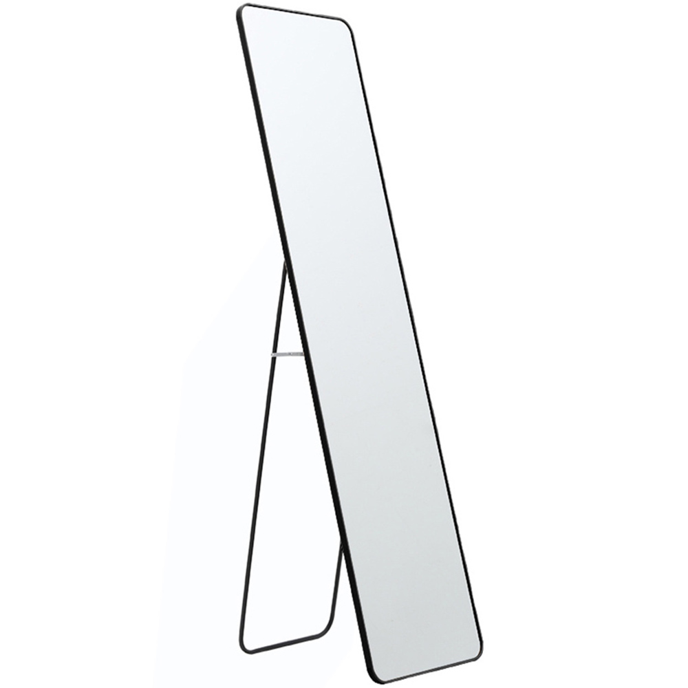 Living and Home Black Frame Full Length Standing Mirror 47 x 157cm