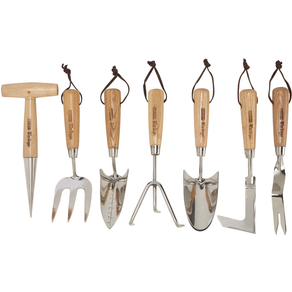 Draper 7 Piece Stainless Steel Garden Tool Set