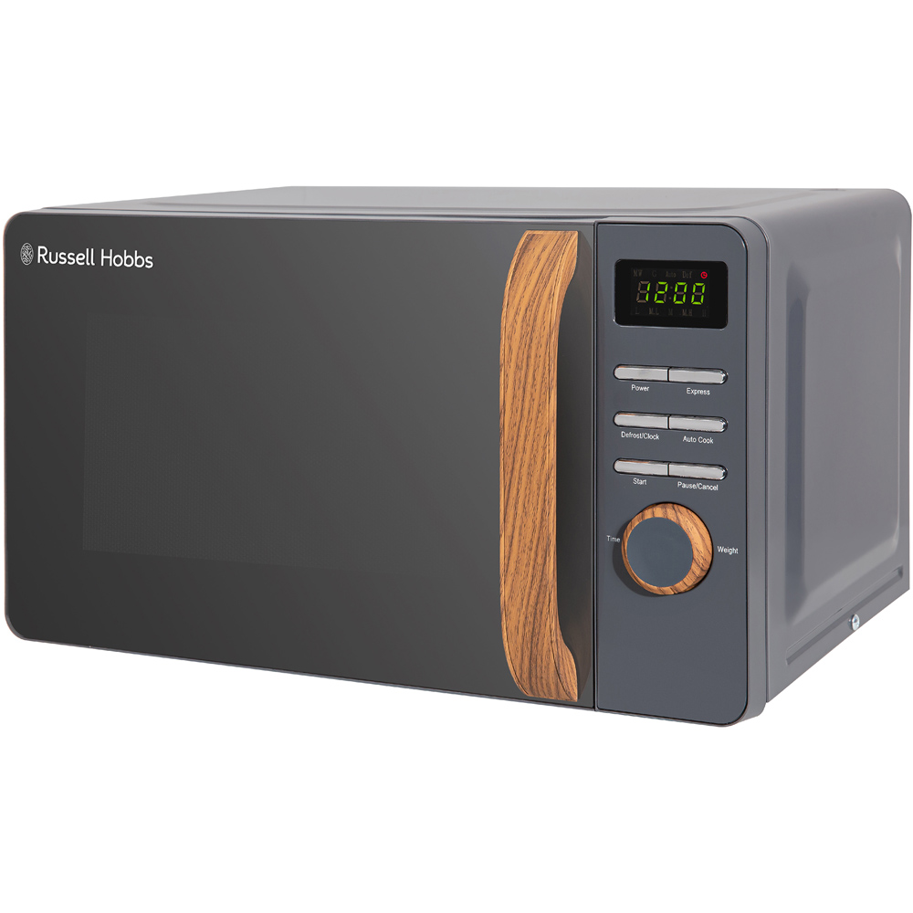 Russell Hobbs RHMD714G-MN Grey 17L Scandi Compact Digital Microwave 700W