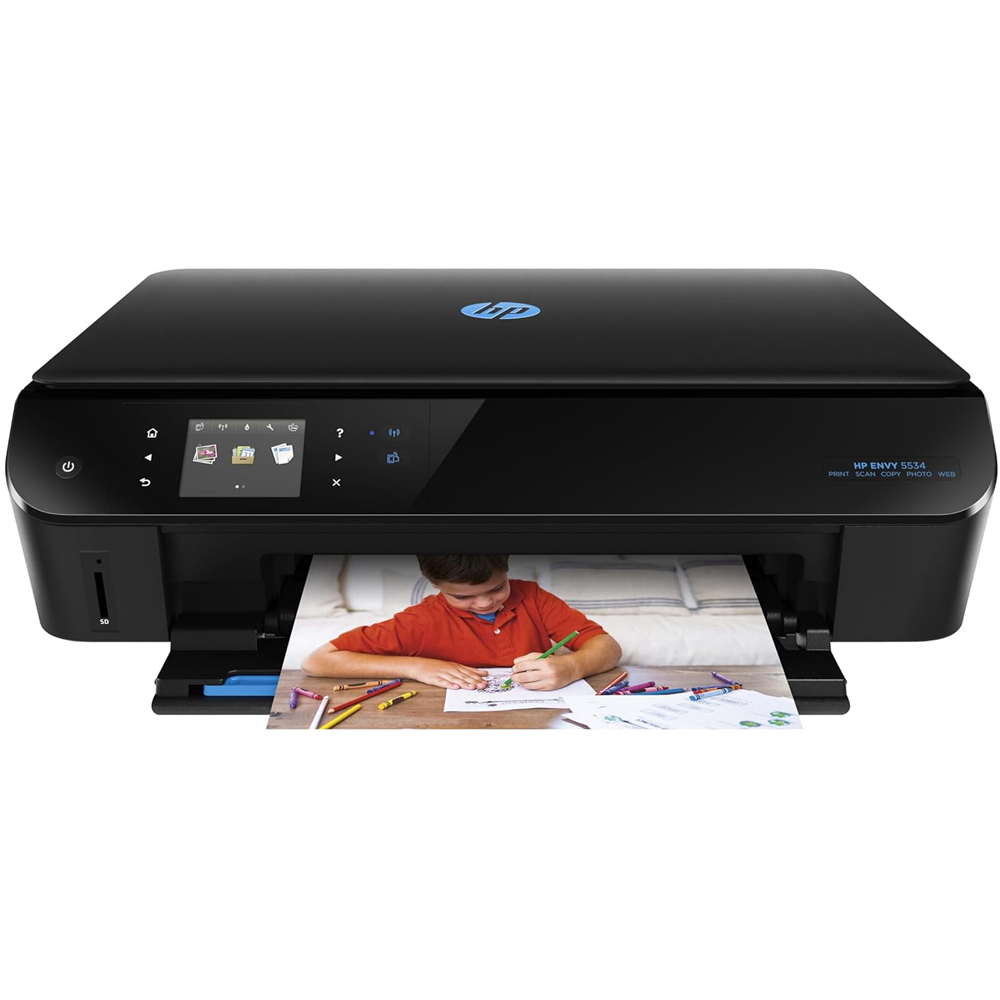 HP Envy 5534 Multifunction Inkjet Wireless Refurbished Printer