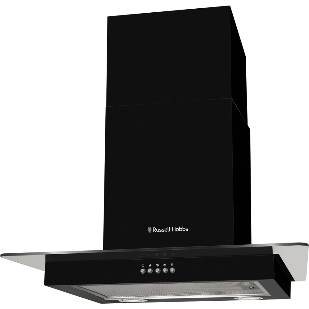 Russell Hobbs RHFGCH601B Black 60cm Cooker Hood