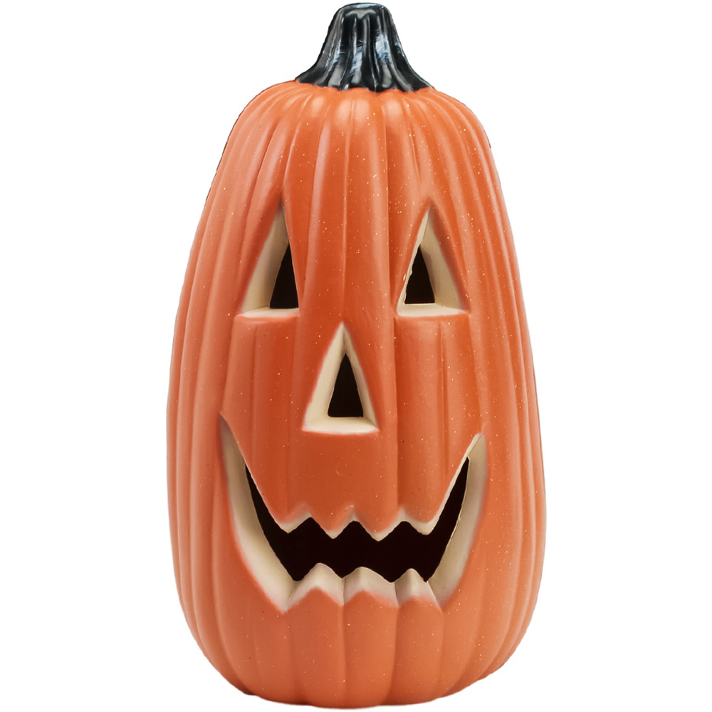 Living and Home Halloween Thin Pumpkin LED Lantern 34cm