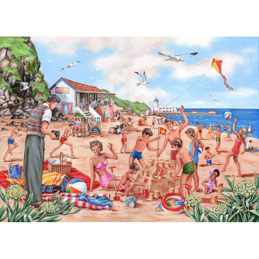 The House of Puzzles Say Cheese 500 Piece Big Jigsaw Puzzle