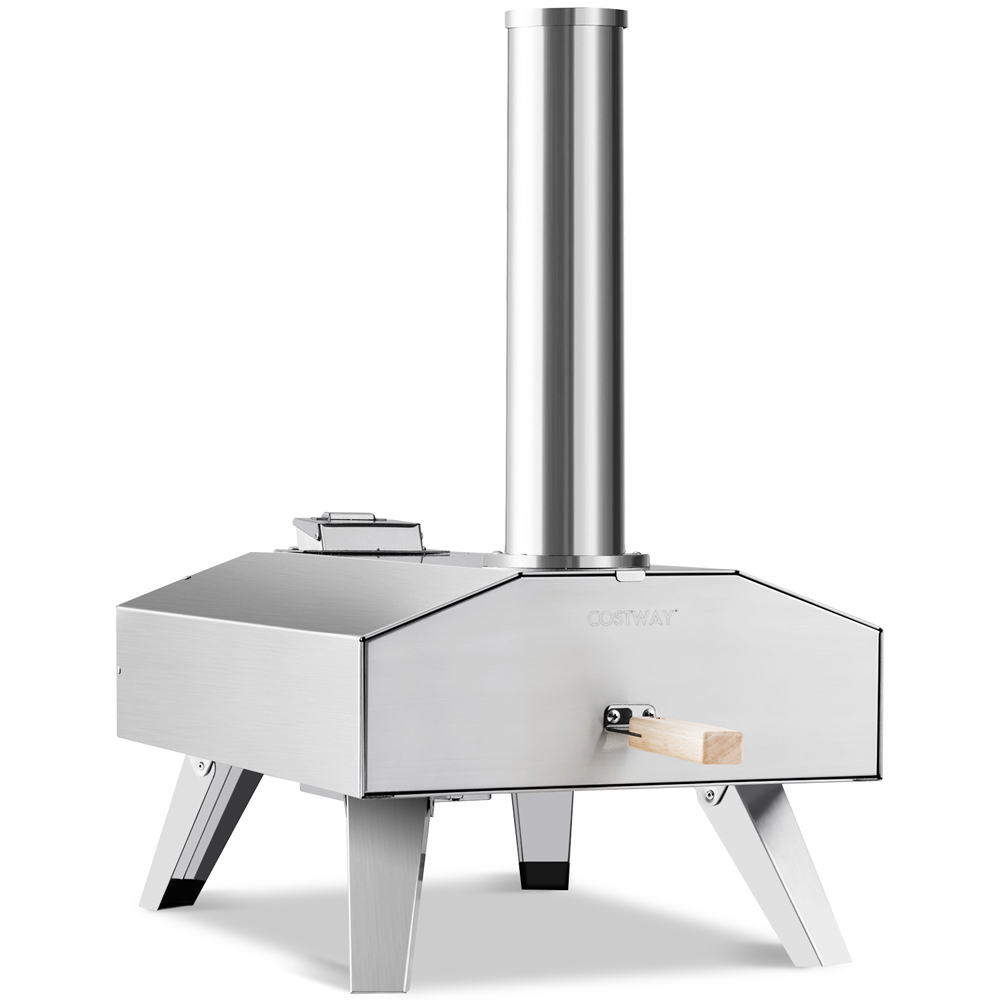 Costway Portable Outdoor Stainless Steel Pizza Oven