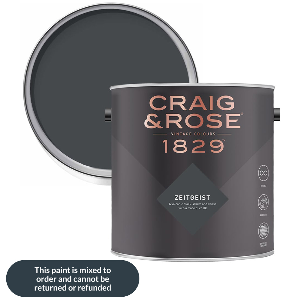Craig & Rose Kitchen and Bathroom Zeitgeist Eggshell Paint 750ml