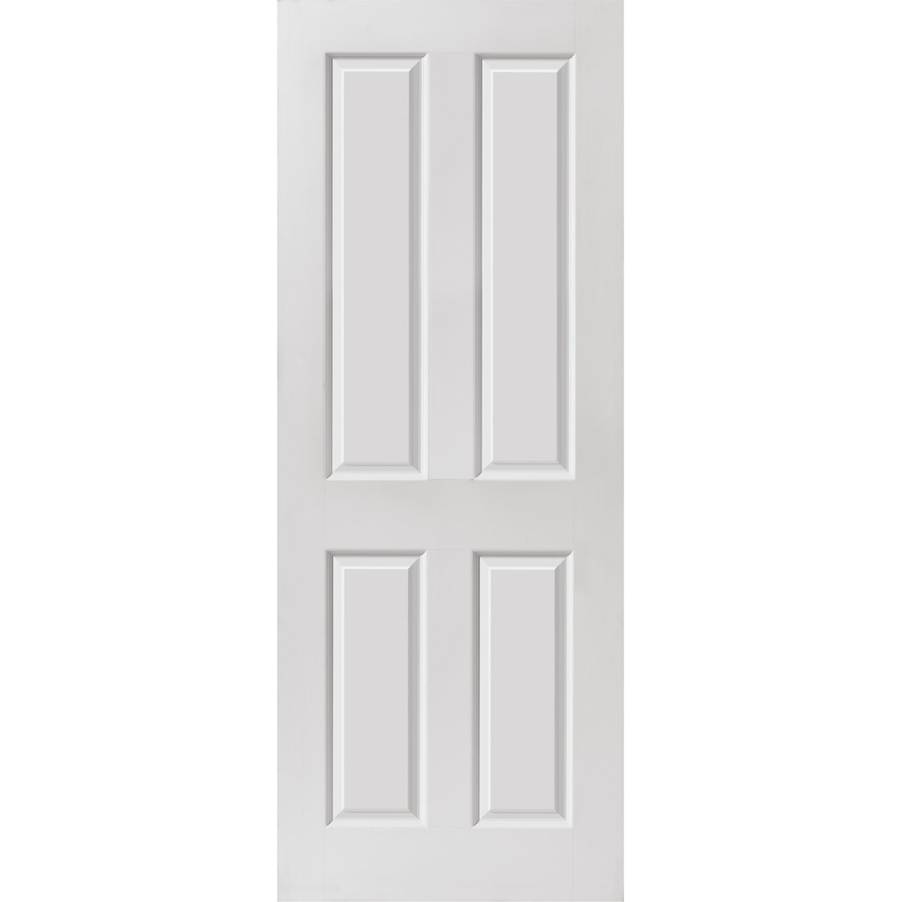 JB Kind Canterbury Smooth White Primed FD30 Internal Door 1981 x 610mm