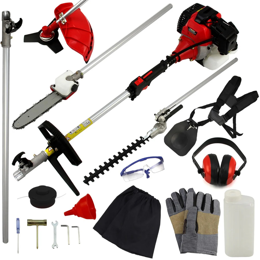 T-Mech 5 in 1 Garden Cutter Multi Tool 52cc