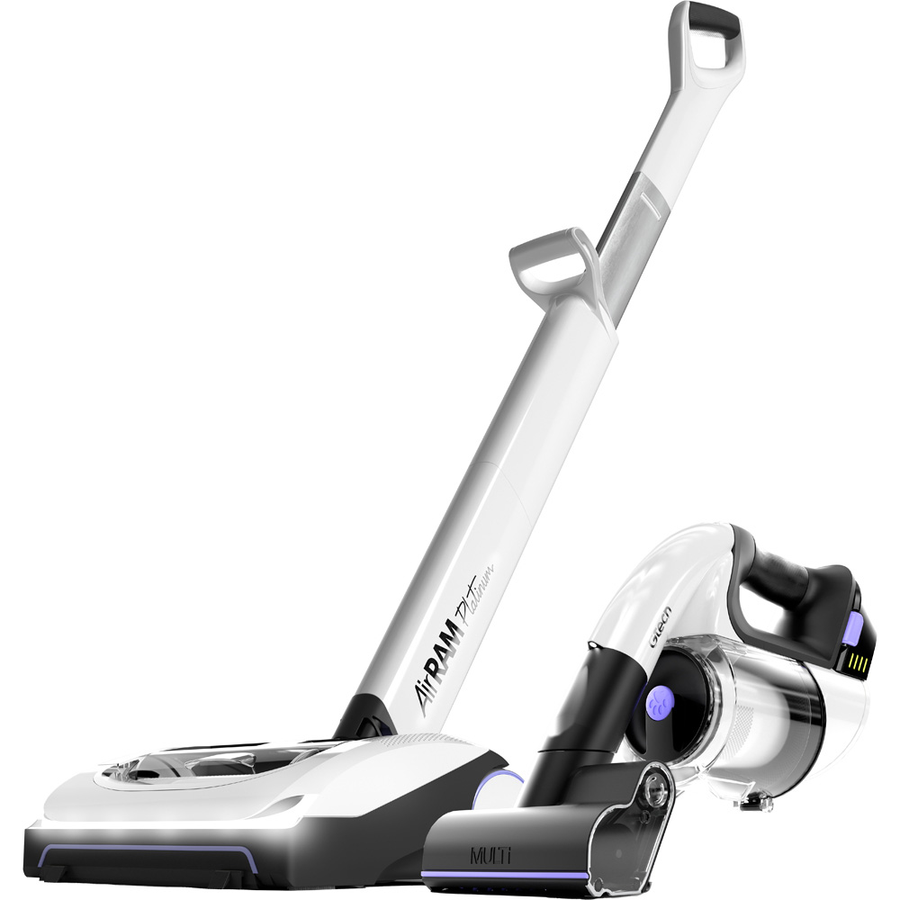 Gtech System Platinum Handheld And Upright Vacuum Cleaner Bundle 22V White Size 114.5