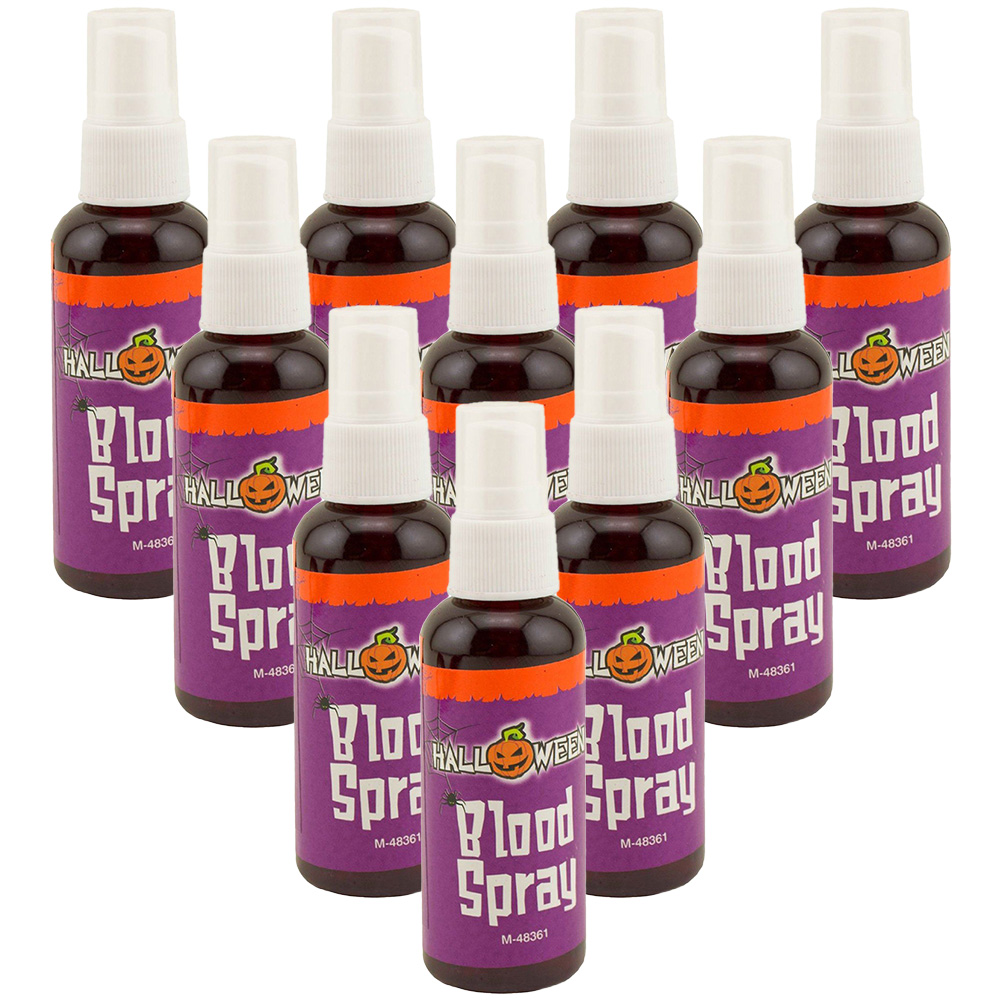 Shatchi Halloween Fake Blood Spraypaint 10 Pack