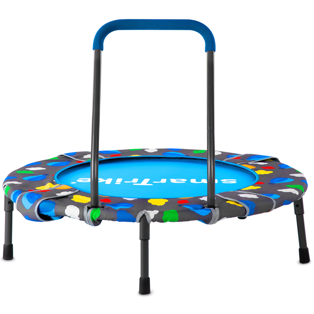 smarTrike Blue Kids 3 in 1 36 inch Trampoline