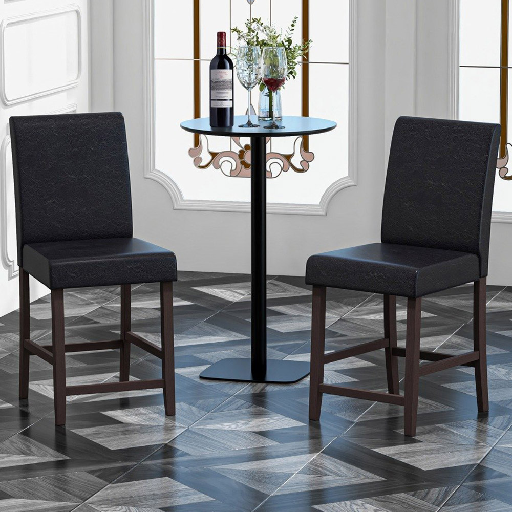 Costway Counter Height Bar Stool Set of 2