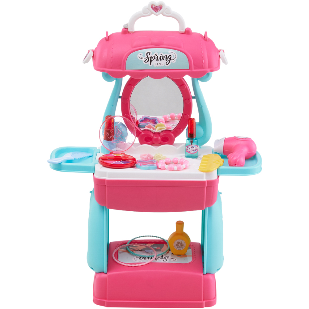Living and Home Portable Dressing Table Toy Set