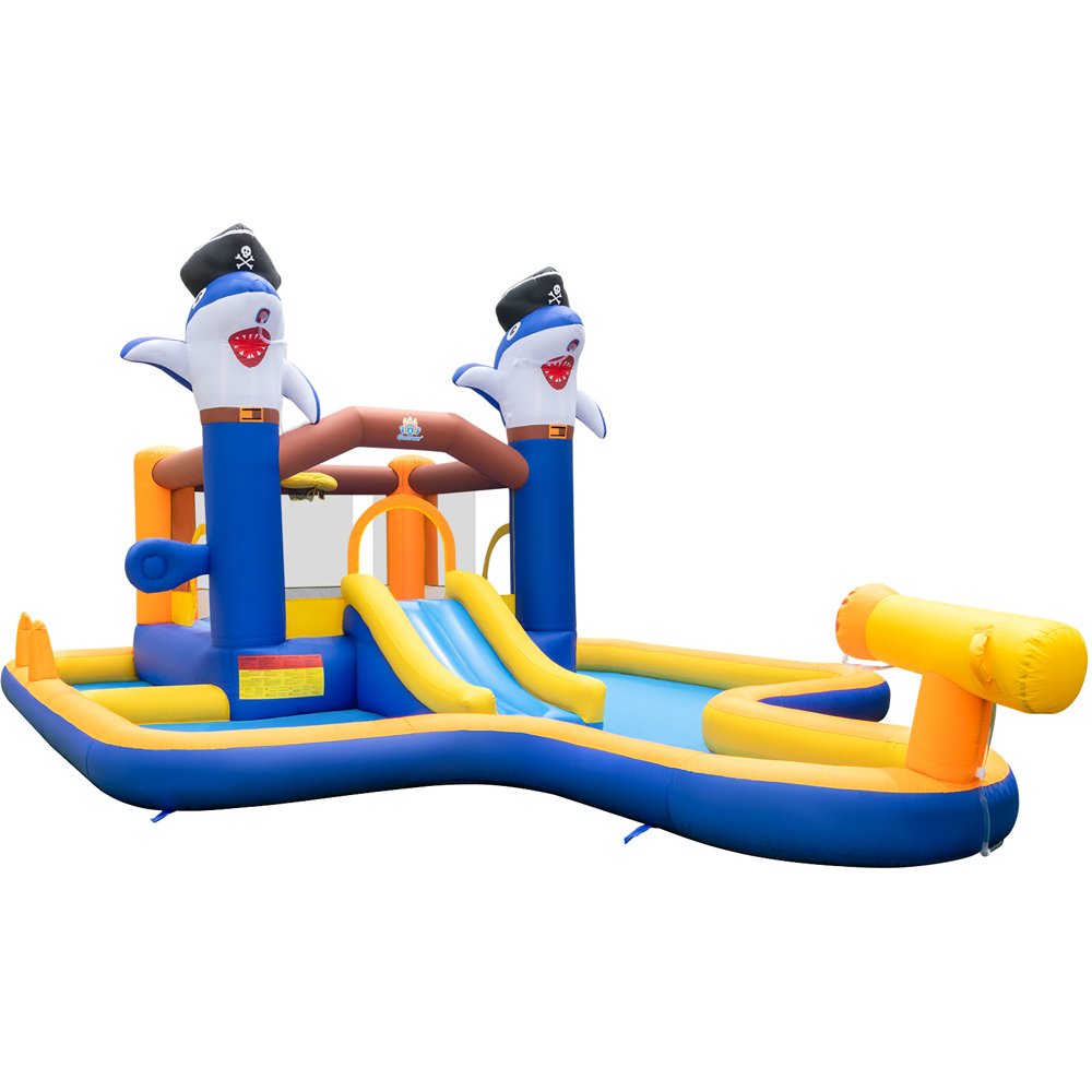 Costway 7 in 1 Water Slide Park