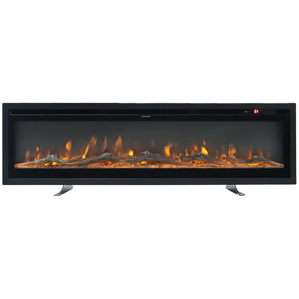 Living And Home Black Flame Colours Electric Fireplace 40 Inch 1500W Size 12