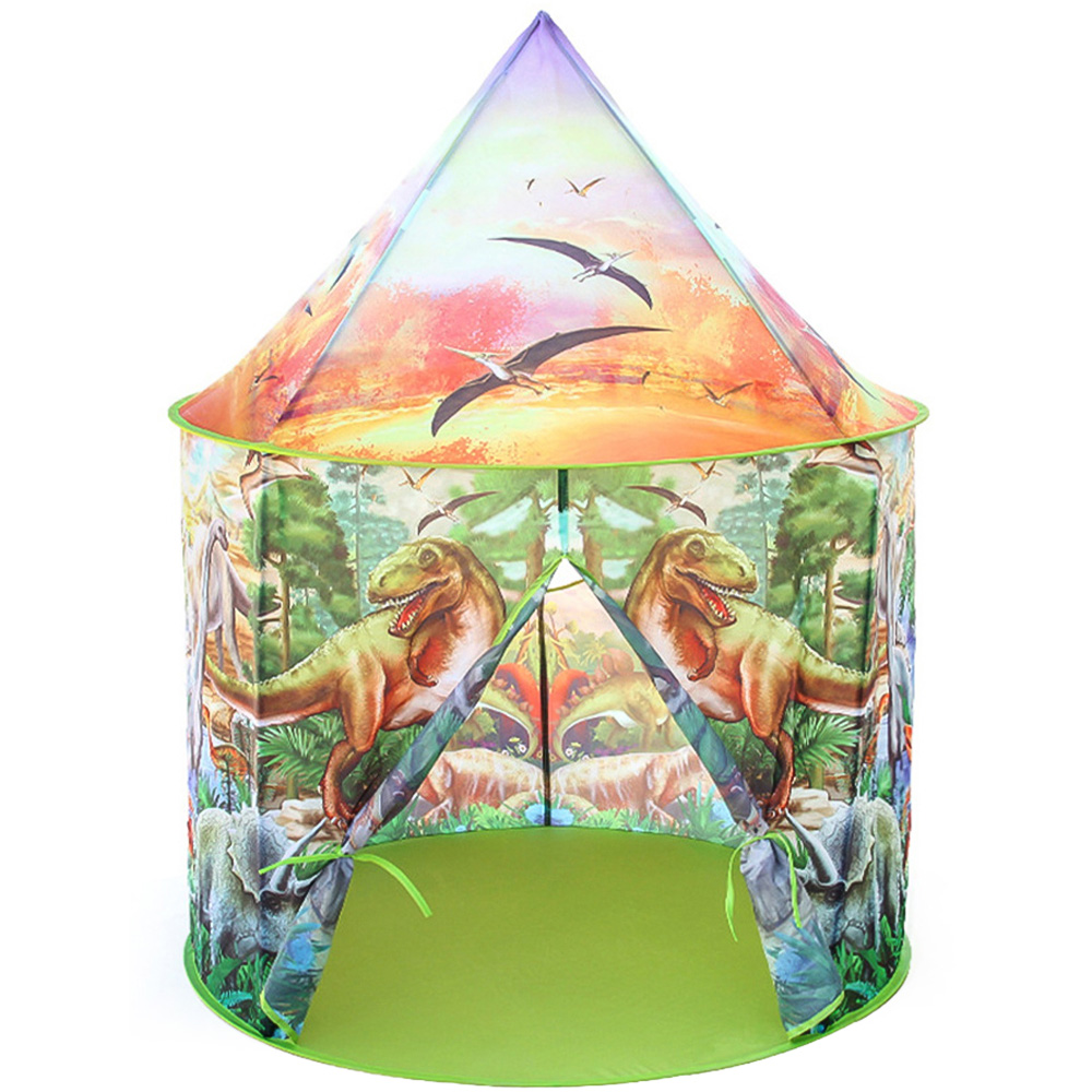 Living and Home Kids Portable Dinosaur Playhouse Tent