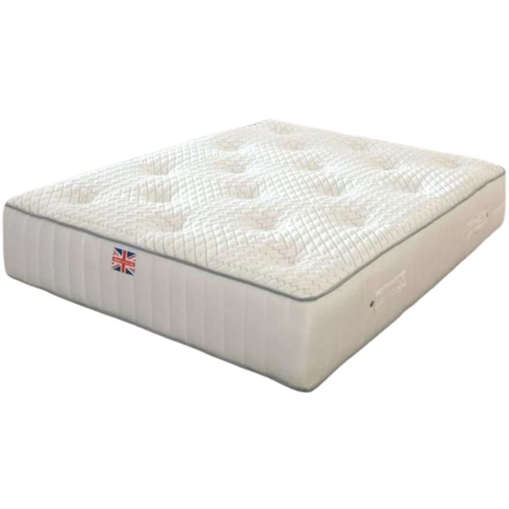Comfy Living Double Wool and Memory Foam Pocket Sprung Mattress