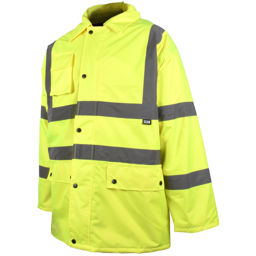Scan Hi Visibility Motorway Jacket XXL Yellow
