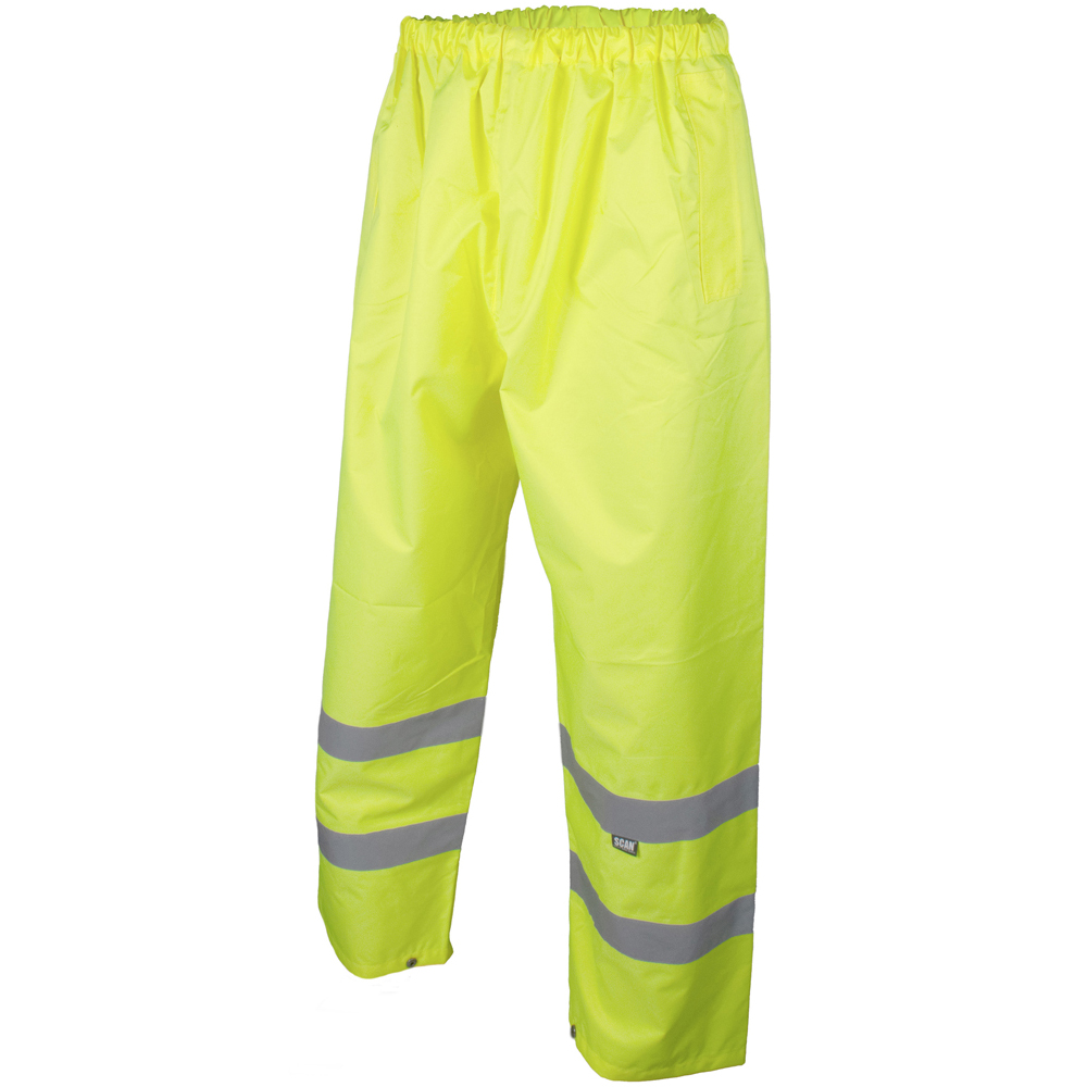 Scan Hi Visibility Motorway Trouser XXL Yellow