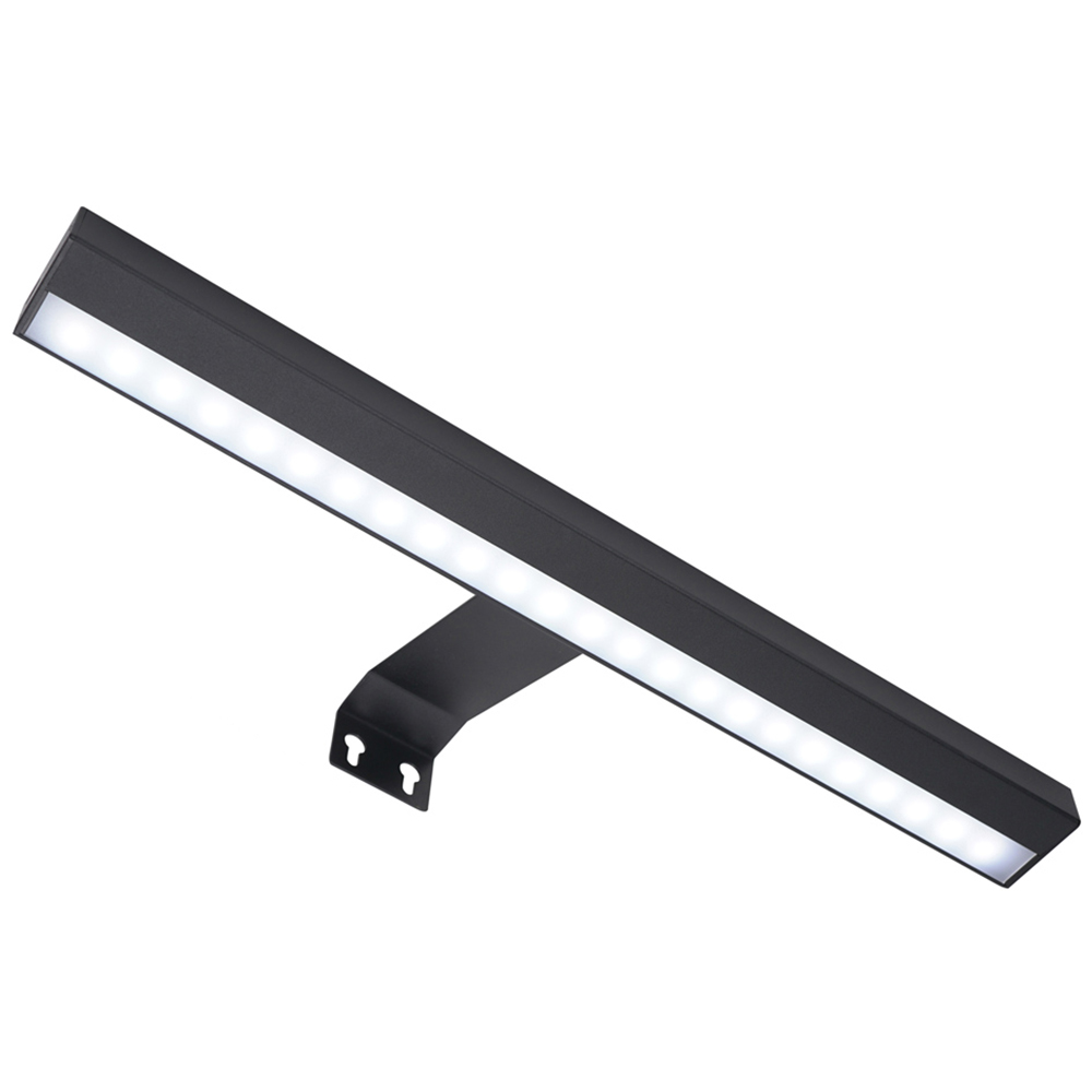 ValueLights Ryle Matte Black LED Wall Light 2 Pack - Rechargeable, Dimmable, Remote Control