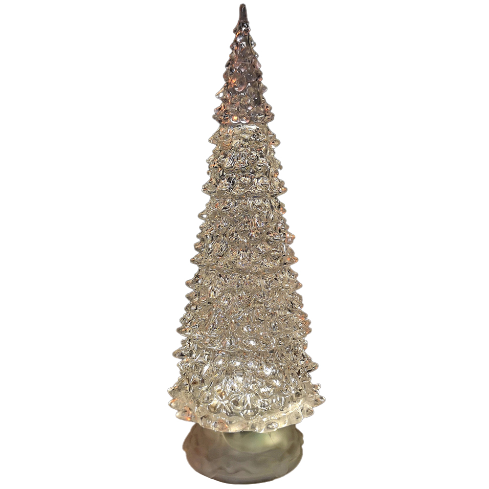 Samuel Alexander Warm White Water Spinner Christmas Tree 30cm